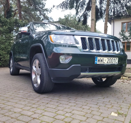 Jeep Grand Cherokee cena 62500 przebieg: 205000, rok produkcji 2011 z Warszawa małe 106